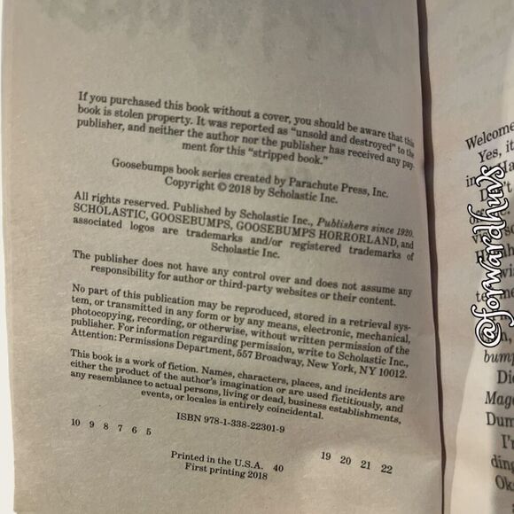 Bundle Sale 3 for $15 | Goosebumps Slappy World | The Ghost of Slappy - Picture 8 of 9